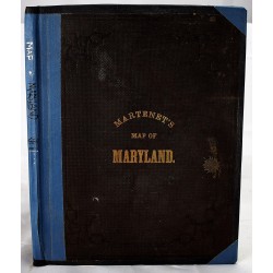 Martenet's Map of Maryland, Atlas Edition